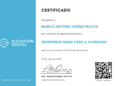 Certificado